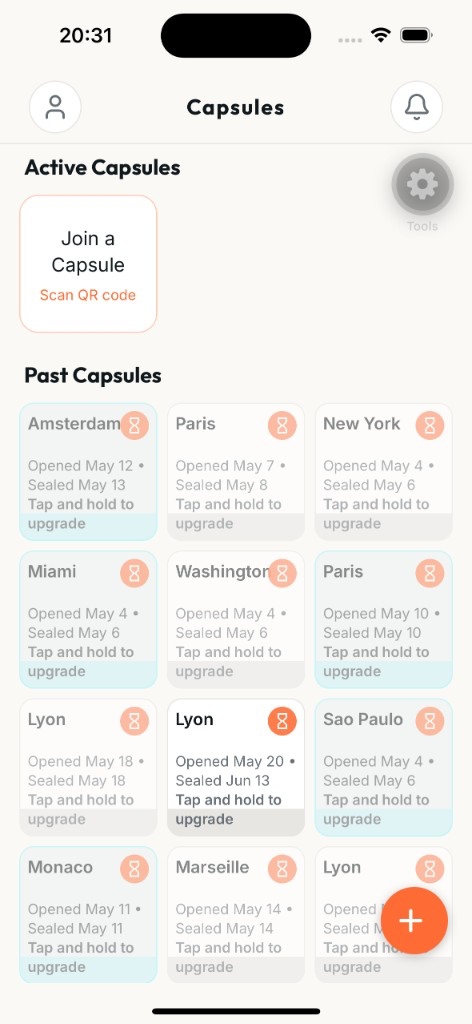 Capsule screenshot